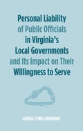 Abbildung von: Personal Liability of Public Officials in Virginia's Local Governments and Its Impact on Their Willingness to Serve - Wipf and Stock Publishers