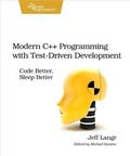 Cover: Modern C++ Programming with Test-Driven Development - PRAGMATIC BOOKSHELF
