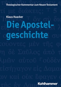 Abbildung von: Die Apostelgeschichte - Kohlhammer