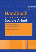 Cover: Behindertenpolitik, Behindertenarbeit - Ernst Reinhardt Verlag