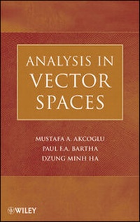 Abbildung von: Analysis in Vector Spaces - Wiley