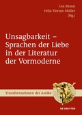 Cover: UNSAGBARKEIT (BRAUN/MUELLER) TA EPUB - De Gruyter