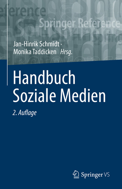 Abbildung von: Handbuch Soziale Medien - Springer VS
