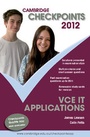 Cover: Cambridge Checkpoints VCE IT Applications 2012 - Cambridge University Press