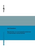 Cover: Rekonstruktion von Laminographie-Aufnahmen mit beschr&auml;nktem Aufnahmewinkel - Dr. Hut