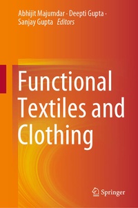 Enlarge image Cover: Functional Textiles and Clothing - Springer