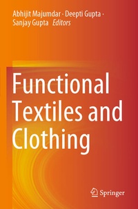 Enlarge image Cover: Functional Textiles and Clothing - Springer