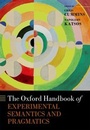 Cover: The Oxford Handbook of Experimental Semantics and Pragmatics - OUP eBook
