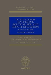 Abbildung von: International Investment, Political Risk, and Dispute Resolution - Oxford University Press