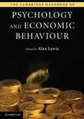 Cover: The Cambridge Handbook of Psychology and Economic Behaviour - Cambridge University Press
