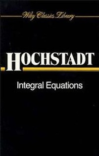Abbildung von: Integral Equations - Wiley