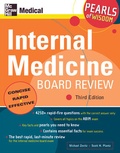 Cover: Internal Medicine Board Review: Pearls of Wisdom, Third Edition - McGraw Hill Higher Education