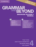 Cover: Grammar and Beyond Level 4 Enhanced Teacher's Manual with CD-ROM - Cambridge University Press