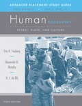 Cover: AP Study Guide to accompany Human Geography - Wiley