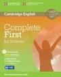 Cover: Complete First for Schools Workbook with Answers with Audio CD - Cambridge University Press