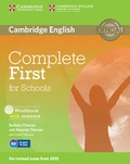 Cover: Complete First for Schools Workbook with Answers with Audio CD - Cambridge University Press