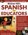 Cover: McGraw-Hill's Spanish for Educators w/Audio CD - McGraw-Hill Professional