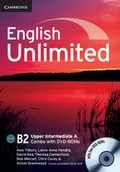 Cover: English Unlimited Upper Intermediate A Combo with DVD-ROMs (2) - Cambridge University Press