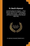 Cover: St. Basil's Hymnal - Franklin Classics Trade Press