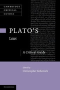 Cover: Plato's 'Laws' - Cambridge University Press