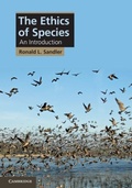 Cover: The Ethics of Species - Cambridge University Press