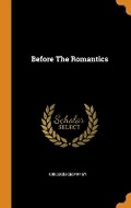 Cover: Before the Romantics - Franklin Classics Trade Press