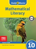 Cover: Study & Master Mathematical Literacy Teacher's Guide Grade 10 English - Cambridge University Press