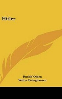 Abbildung von: Hitler - Kessinger Publishing