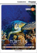 Cover: Turtles: Ancient Symbol/Modern Survivor Upper Intermediate Book with Online Access - Cambridge Discovery Education