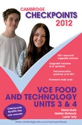 Cover: Cambridge Checkpoints VCE Food and Technology Units 3 and 4 2012 - Cambridge University Press