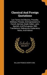 Enlarge image Cover: Classical and Foreign Quotations - Franklin Classics Trade Press