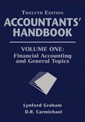 Cover: Accountants' Handbook, Financial Accounting and General Topics - Wiley