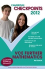 Cover: Cambridge Checkpoints VCE Further Mathematics 2012 - Cambridge University Press