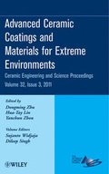 Cover: Advanced Ceramic Coatings and Materials for Extreme Environments, Volume 32, Issue 3 - Wiley