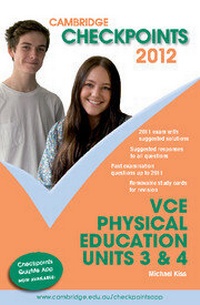 Abbildung von: Cambridge Checkpoints VCE Physical Education Units 3 and 4 2012 - Cambridge University Press