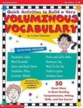 Cover: Quick Activities to Build a Very Voluminous Vocabulary - Scholastic Teaching Resources