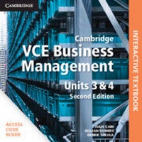 Abbildung von: Cambridge VCE Business Management Units 3 and 4 Digital (Card) - Cambridge University Press