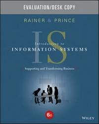 Enlarge image Cover: Introduction to Information Systems: Sixth Edition Evaluation Copy - Wiley