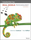 Cover: Real World Psychology, 2e Evaluation Copy - Wiley