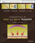 Cover: Fundamentals of Heat and Mass Transfer, Eigth Edition Loose-Leaf Print Companion E-Text - Wiley
