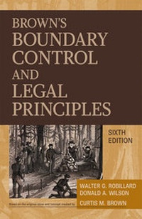 Enlarge image Cover: Brown's Boundary Control and Legal Principles - Wiley