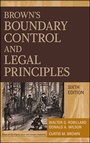 Cover: Brown's Boundary Control and Legal Principles, 6th Edition - Wiley