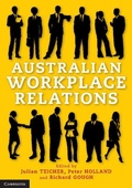 Cover: Australian Workplace Relations - Cambridge University Press