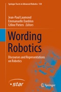 Cover: Wording Robotics - Springer