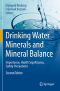 Cover: Drinking Water Minerals and Mineral Balance - Springer