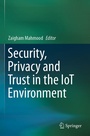 Cover: Security, Privacy and Trust in the IoT Environment - Springer