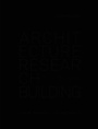 Cover: Architecture Research Building - Birkhäuser Verlag GmbH