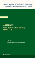 Cover: Abstracts. Series rights of nature / biocracy - Metropolis
