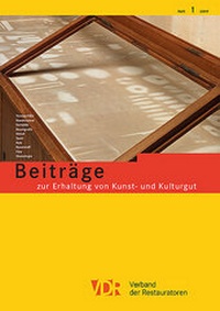 Abbildung von: VDR Beiträge zur Erhaltung von Kunst- und Kulturgut Heft 1/2019 - Michael Imhof Verlag