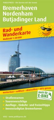 Abbildung von: Bremerhaven - Nordenham - Butjadinger Land - Freytag-Berndt und ARTARIA